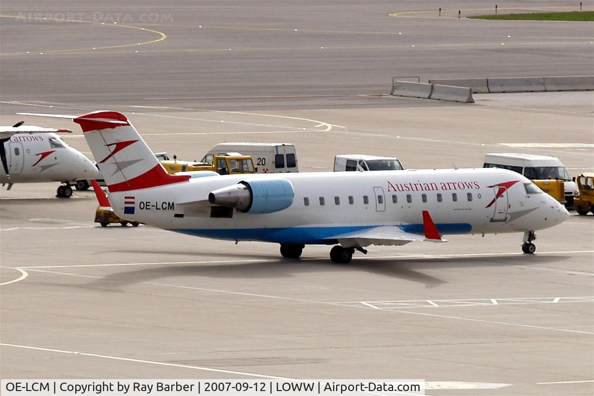 OE-LCM, 1997 Canadair CRJ-200LR (CL-600-2B19) C/N 7205, Canadair CRJ-200LR [7205] (Austrian Arrows) 12/09/2007