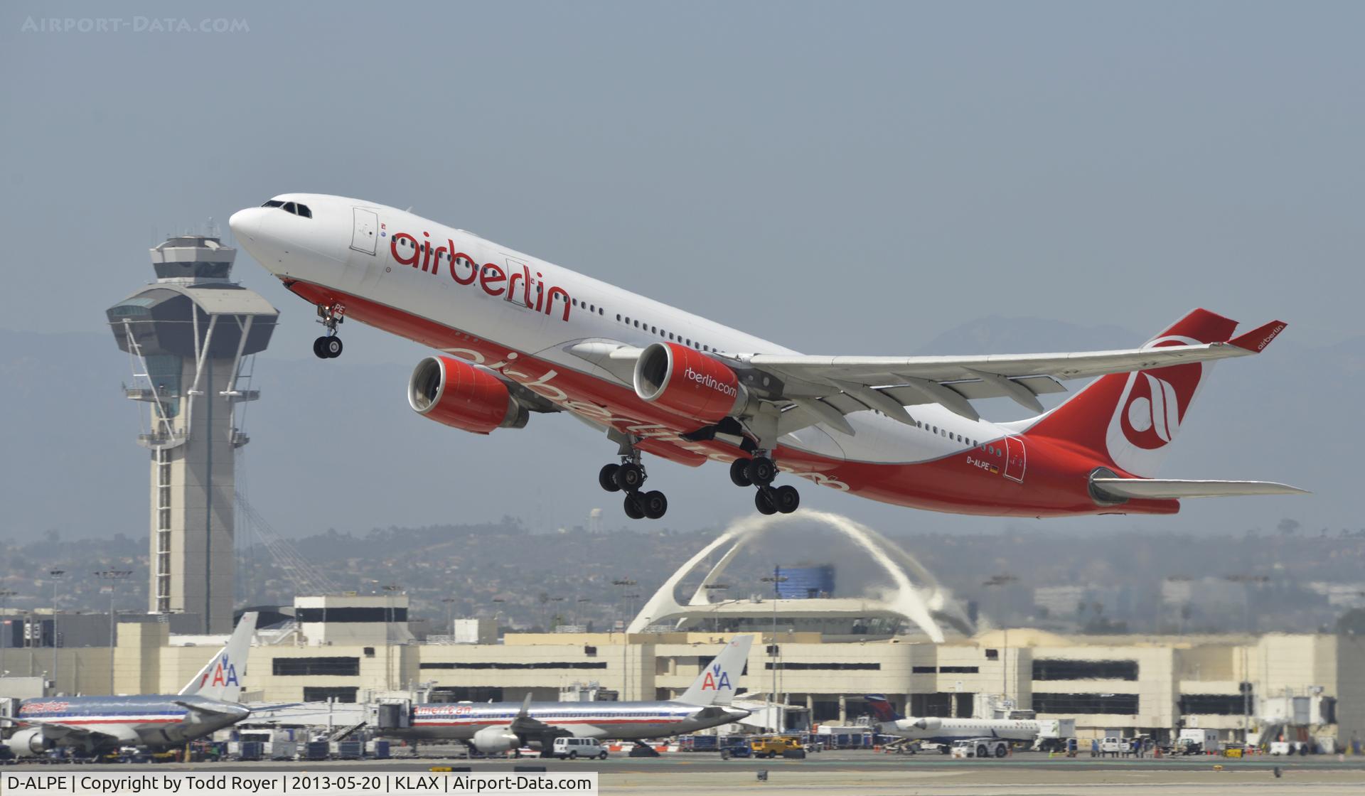 D-ALPE, 2002 Airbus A330-223 C/N 469, Departing LAX