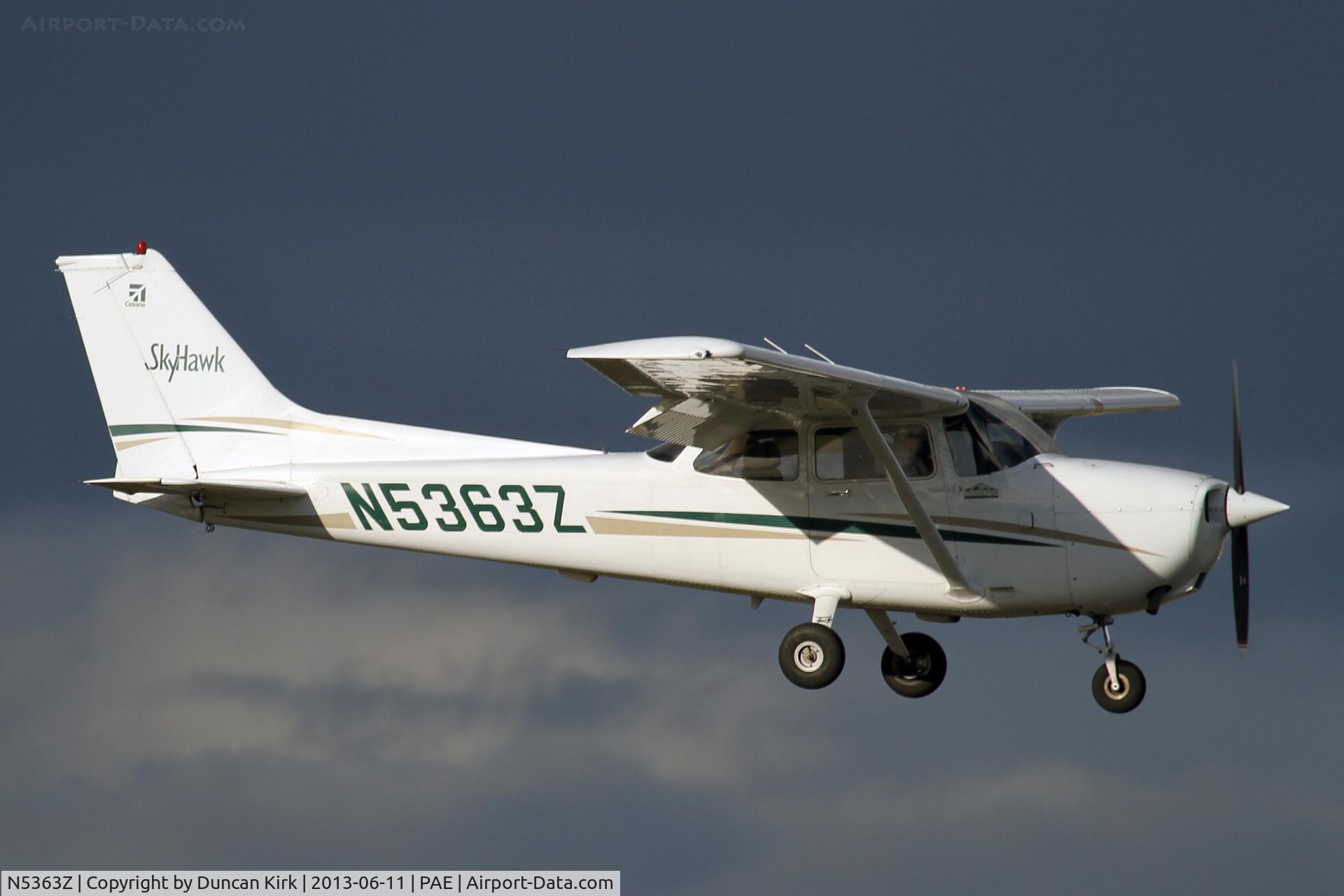 N5363Z, 2003 Cessna 172R C/N 17281173, Great evening landing shot
