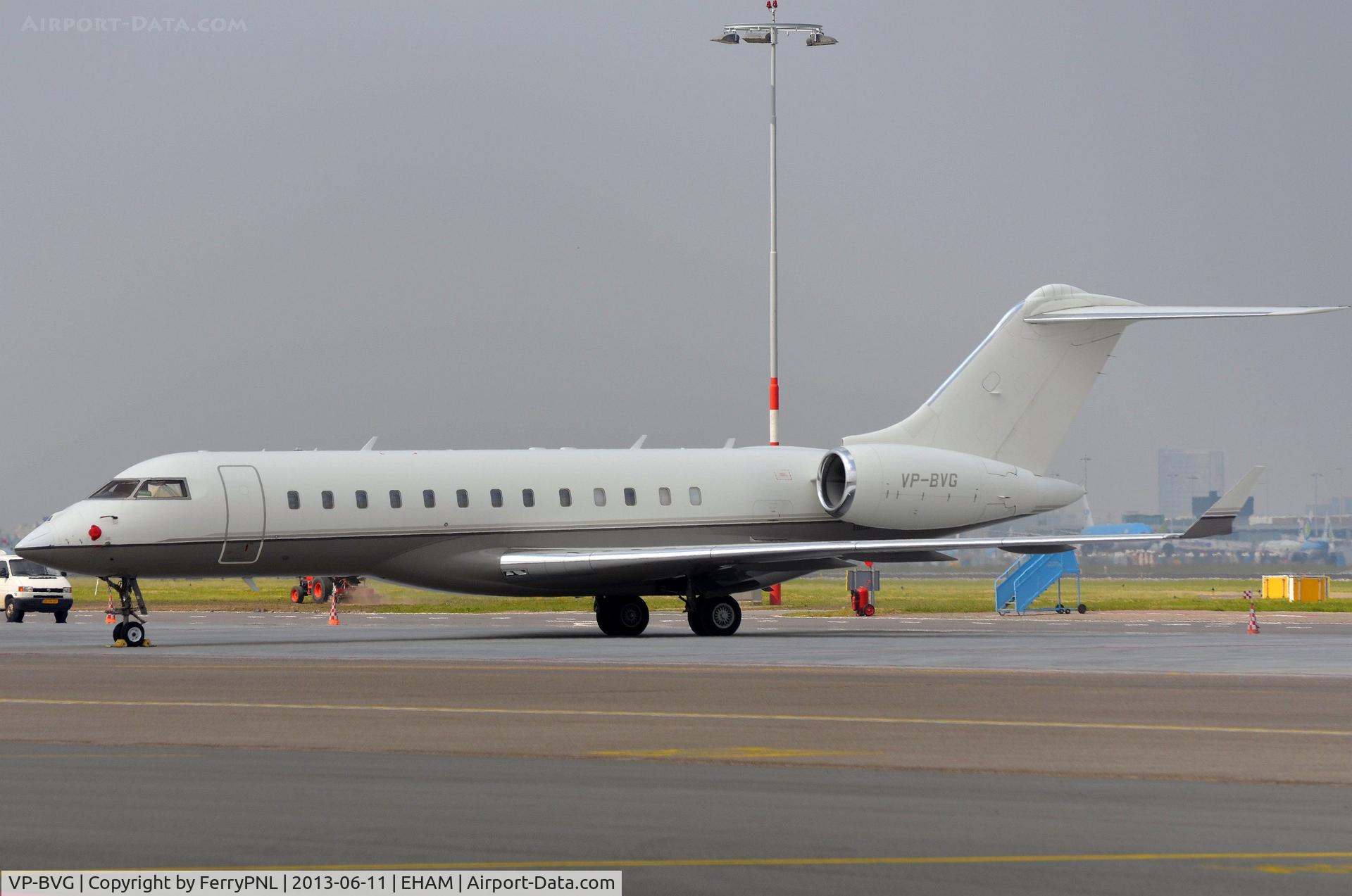 VP-BVG, 2006 Bombardier BD-700-1A10 Global Express XRS C/N 9193, MVA Aviation Global XRS