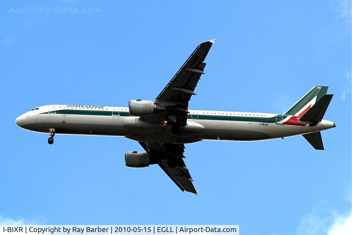 I-BIXR, 1997 Airbus A321-112 C/N 593, Airbus A321-112 [0593] (Alitalia) Home~G 15/05/2010