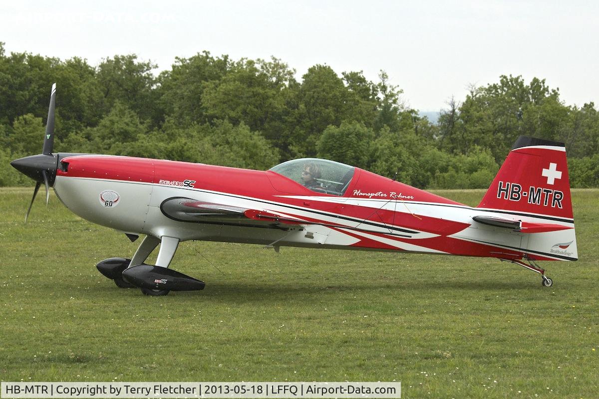 HB-MTR, 2011 Extra EA-330SC C/N SC027, At 2013 Airshow at La Ferte Alais , Paris, France