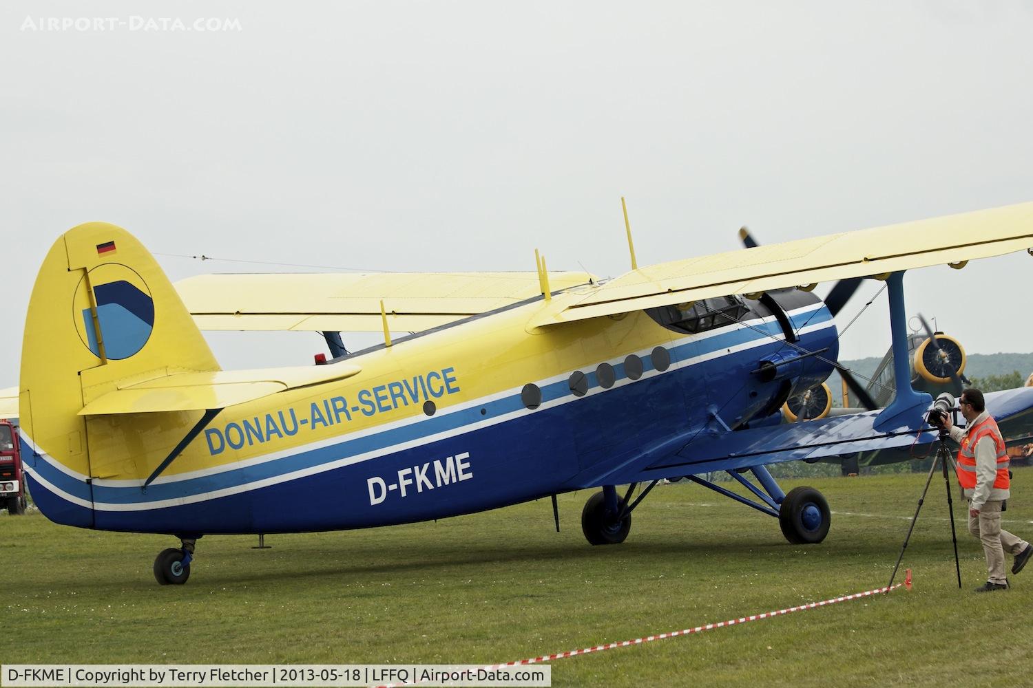D-FKME, 1957 Antonov An-2 C/N 1G17805, At 2013 Airshow at La Ferte Alais , Paris, France