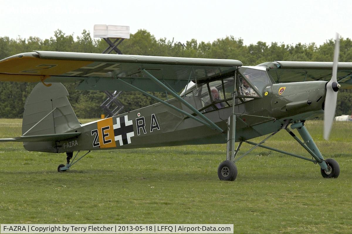 F-AZRA, Fieseler Fi-156C-3 Storch C/N 2039, At 2013 Airshow at La Ferte Alais , Paris, France