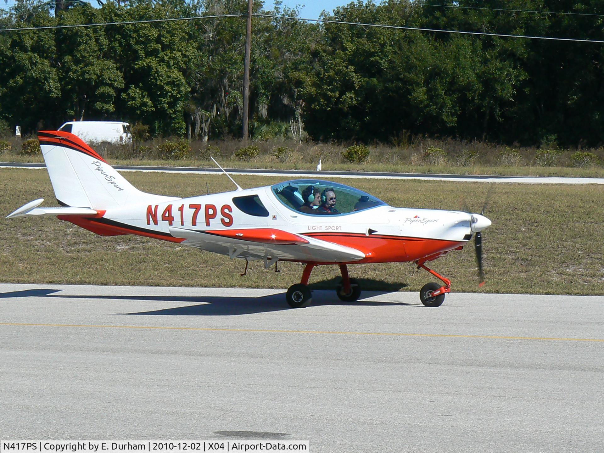 N417PS, SportCruiser (PiperSport) Piper Sport C/N P1001003, Flew N417PS at First Landings Apopka Florida
Great little aircraft.