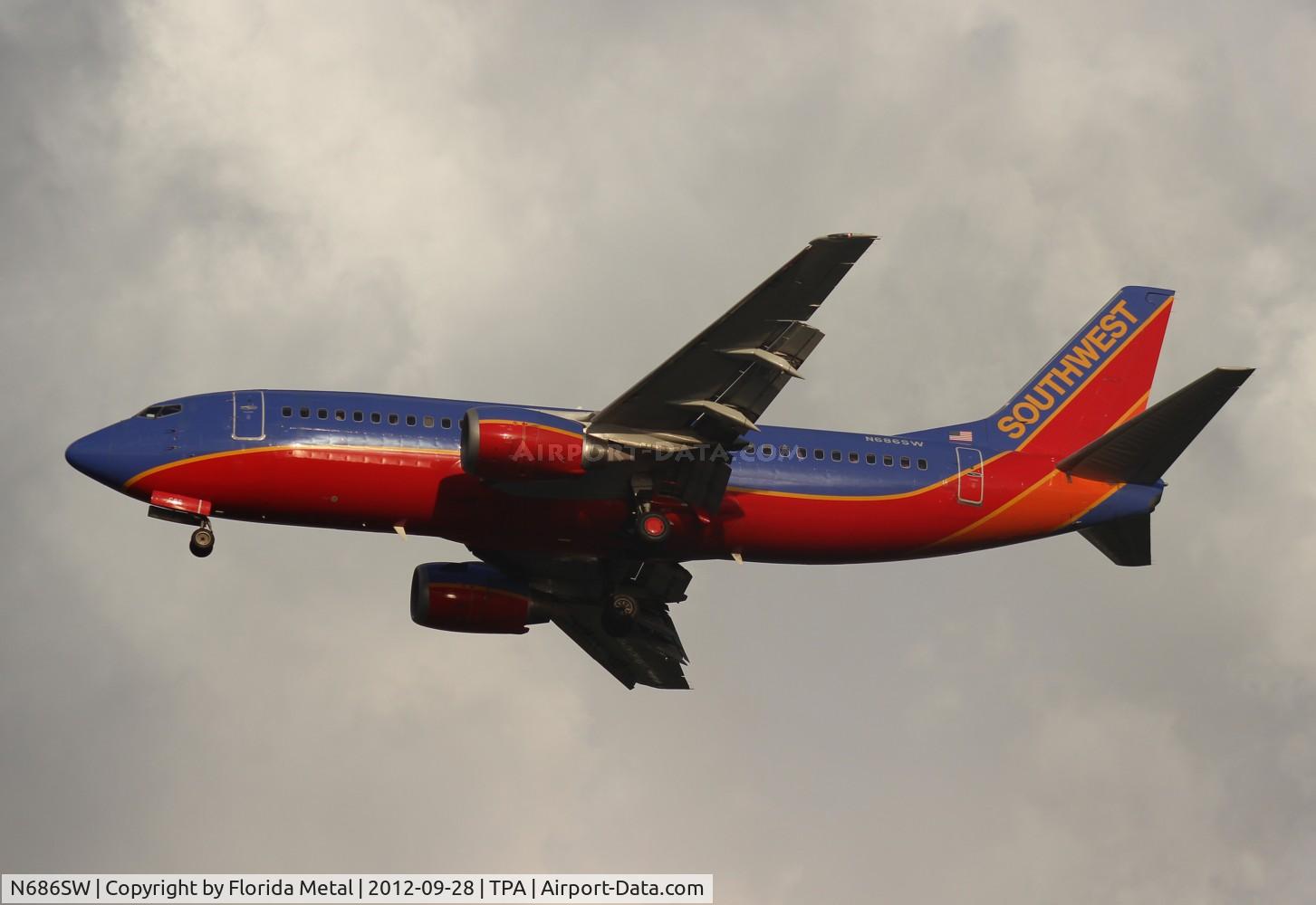 N686SW, 1985 Boeing 737-317 C/N 23175, Southwest 737