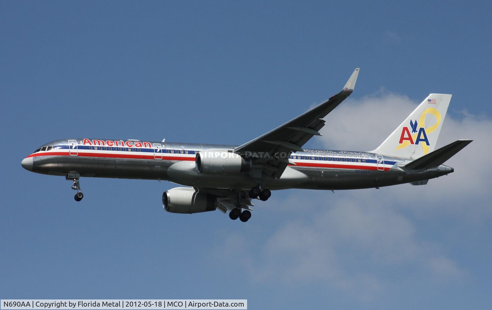 N690AA, 1993 Boeing 757-223 C/N 25696, American 757