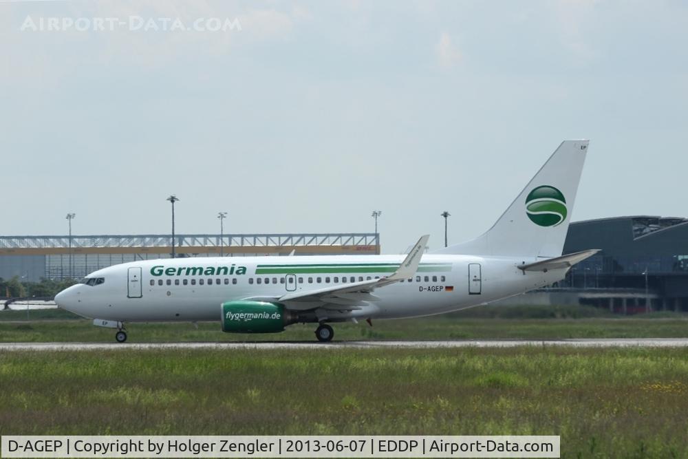 D-AGEP, 1998 Boeing 737-75B C/N 28102, 25 years old veteran of the skies on departure to mediterranean beaches.....