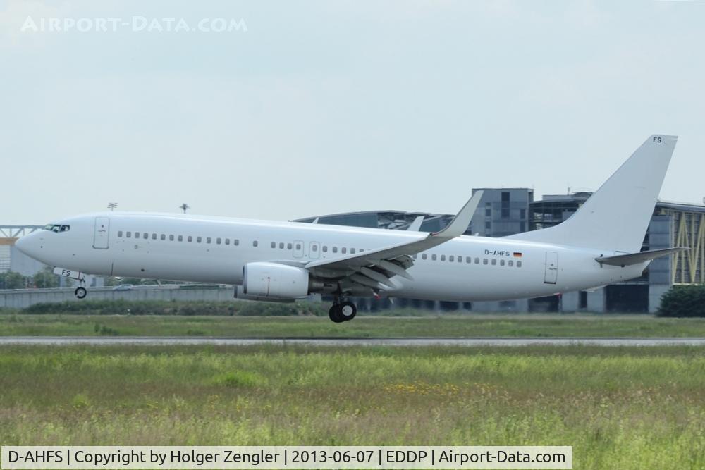 D-AHFS, 2000 Boeing 737-8K5 C/N 28623, This aircraft was painted yellow and it was painted red and white and now it is in pure white painted and everybody is interested to know what color comes next on this aircraft....