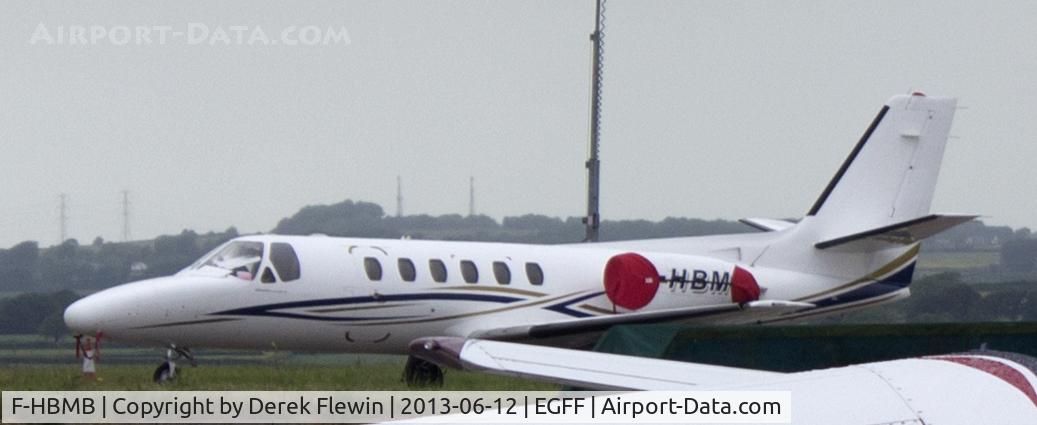 F-HBMB, 1982 Cessna 550 Citation II C/N 550-0324, Visiting Citation II.