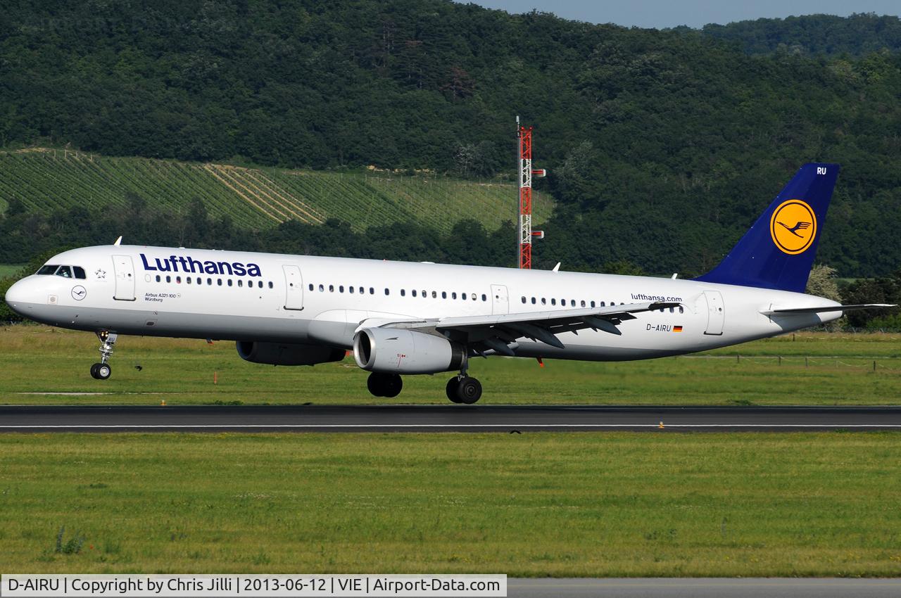 D-AIRU, 1997 Airbus A321-131 C/N 692, Lufthansa