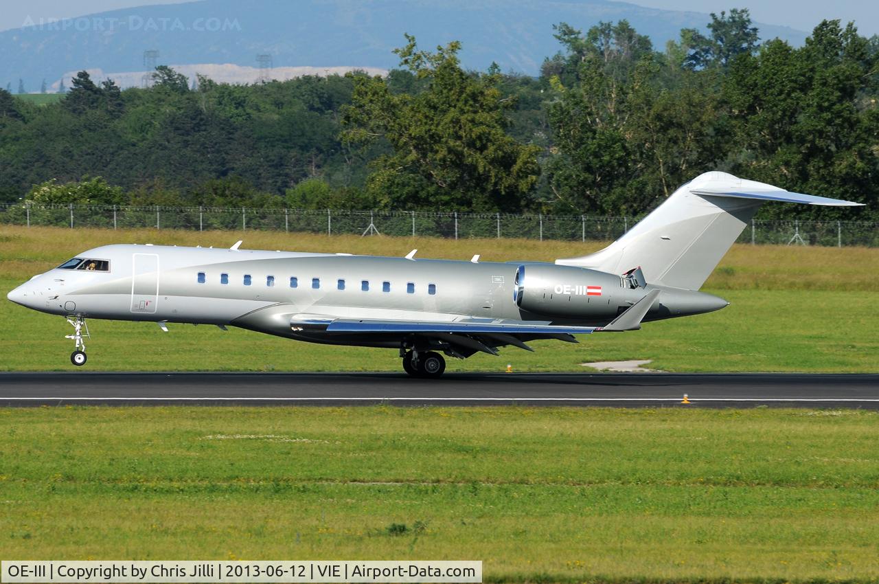 OE-III, 2010 Bombardier Global 5000 (BD-700-1A10) C/N 9401, Amira Air