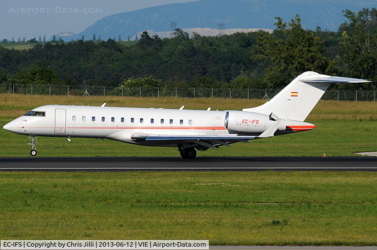 EC-IFS, 2001 Bombardier BD-700-1A10 Global Express C/N 9089, Private