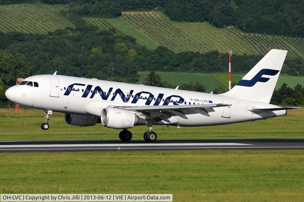 OH-LVC, 2000 Airbus A319-112 C/N 1309, Finnair