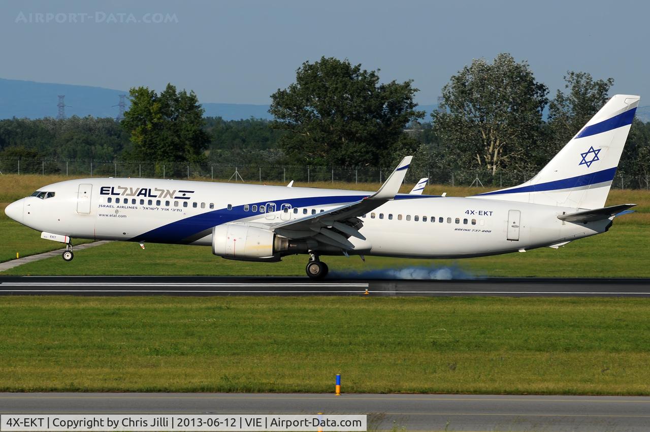 4X-EKT, 2006 Boeing 737-8BK C/N 33030, El Al