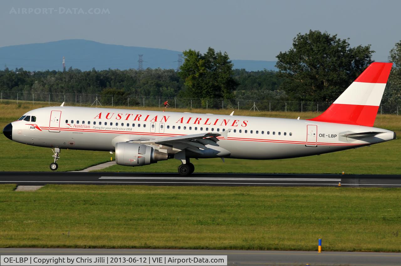 OE-LBP, 1998 Airbus A320-214 C/N 797, Austrian Airlines