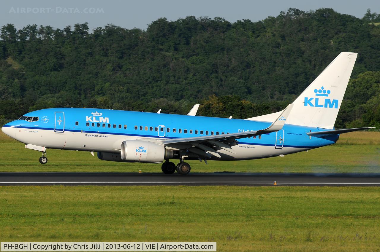 PH-BGH, 2009 Boeing 737-7K2 C/N 38053, KLM