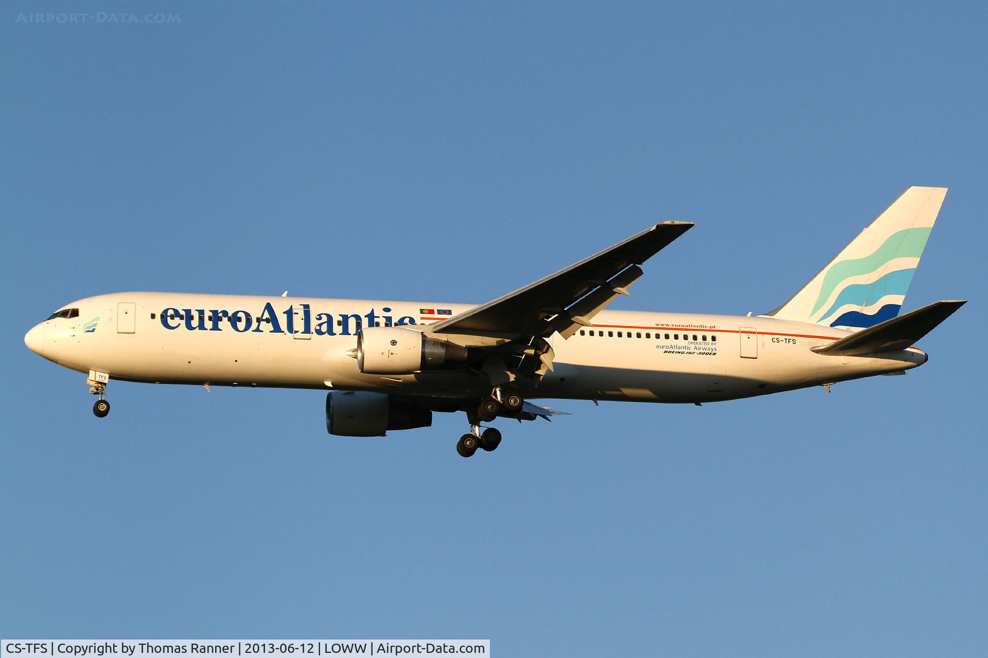 CS-TFS, 1992 Boeing 767-3Y0/ER C/N 25411, Euro Atlantic Airways Boeing 767