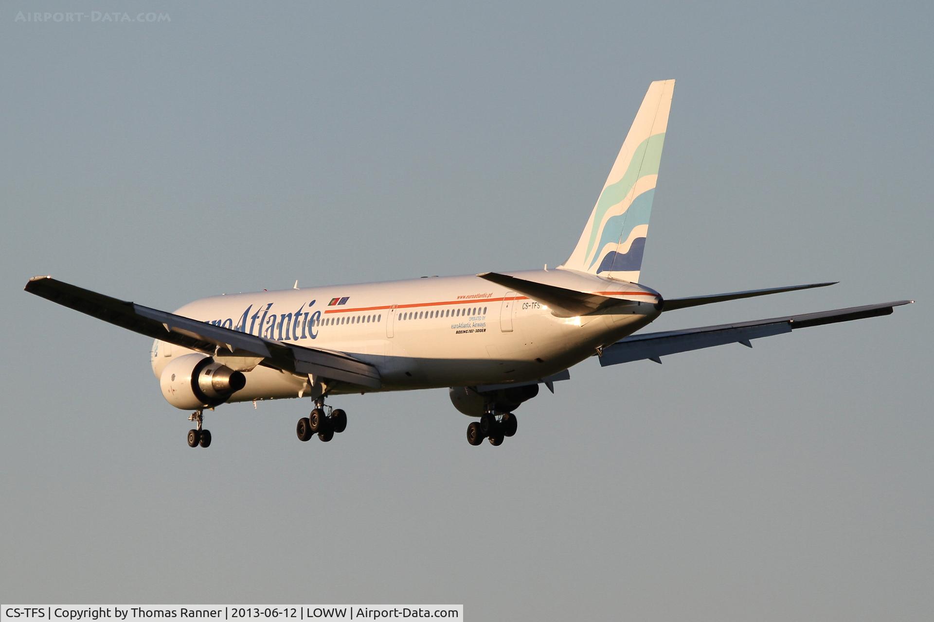 CS-TFS, 1992 Boeing 767-3Y0/ER C/N 25411, Euro Atlantic Airways Boeing 767