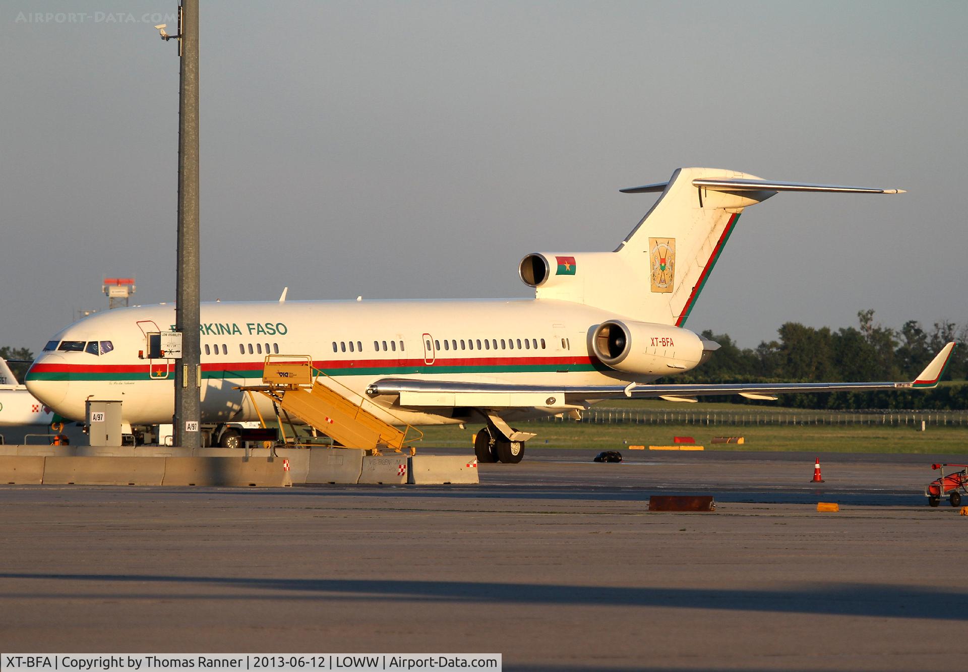 XT-BFA, 1981 Boeing 727-282 C/N 22430, Burkina Faso Government Boeing 727