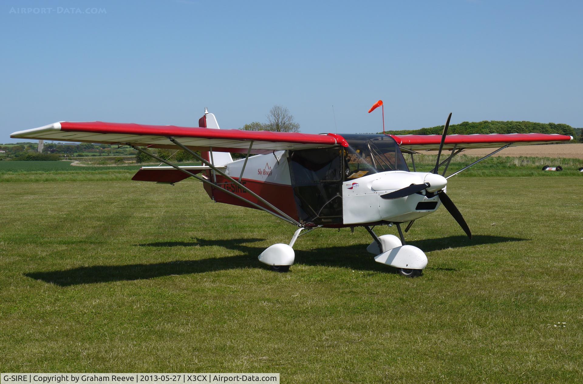 G-SIRE, 2007 Skyranger Swift 912S(1) C/N BMAA/HB/531, Parked at Northrepps.