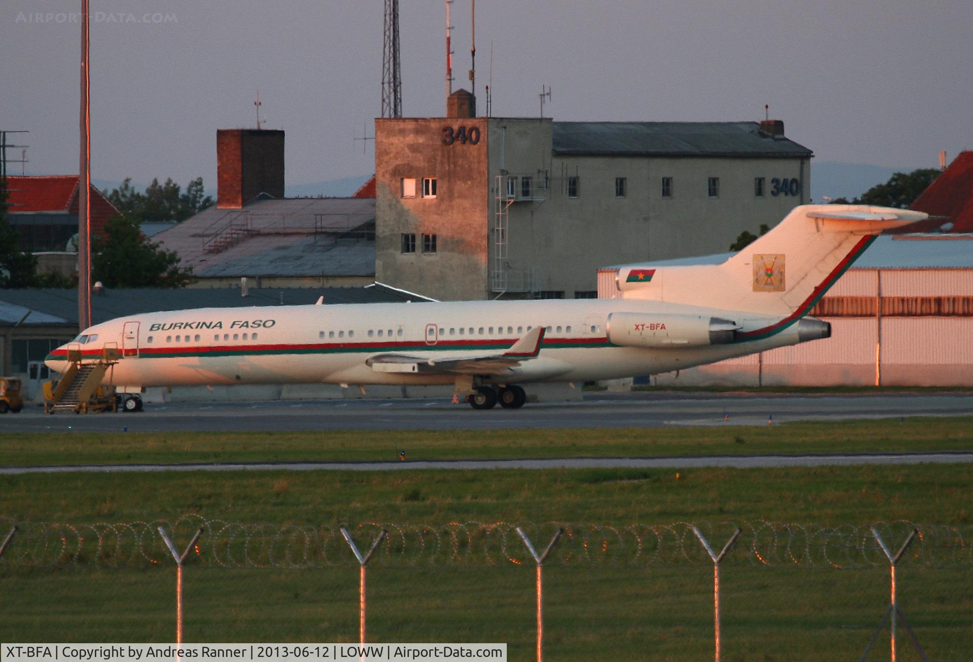 XT-BFA, 1981 Boeing 727-282 C/N 22430, Burkina Faso Government Boeing 727