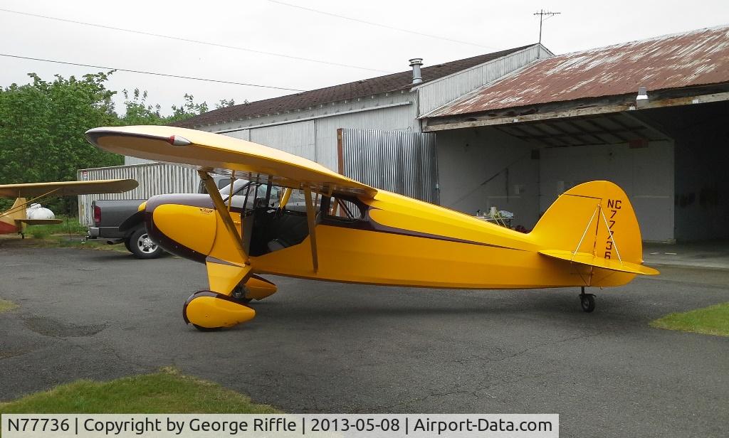 N77736, 1946 McClish Funk B85C C/N 366, Funk 19446  N77736  with C90 for power