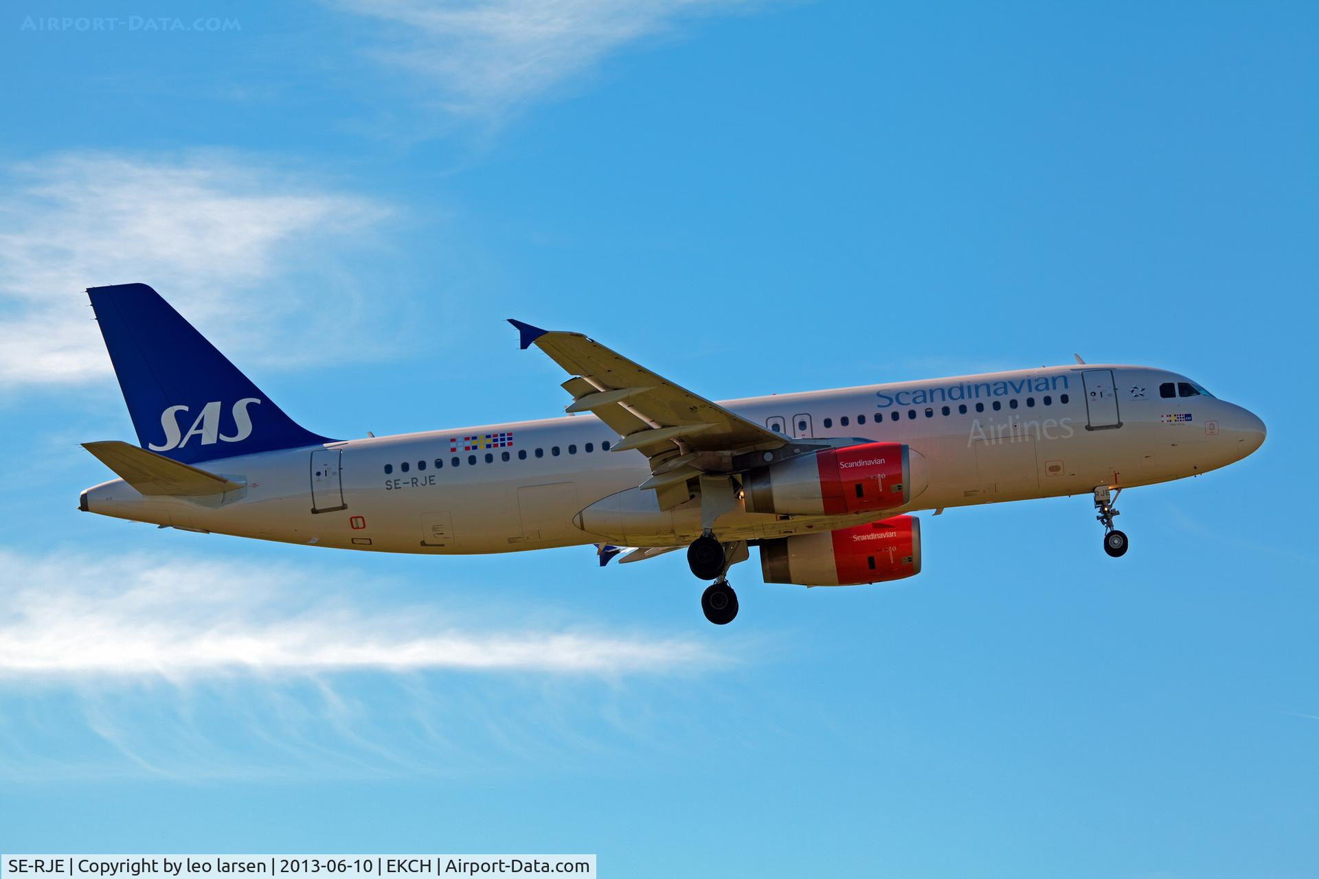 SE-RJE, 2000 Airbus A320-232 C/N 1183, App to R-04L Copenhagen Kastrup 10.6.13
