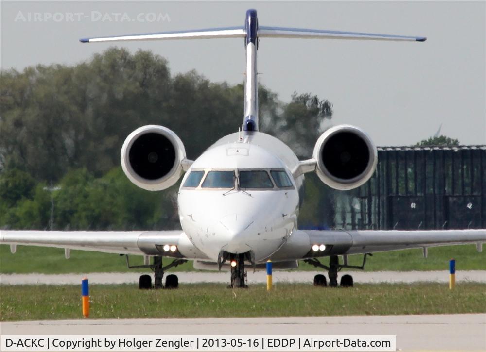 D-ACKC, 2006 Bombardier CRJ-900LR (CL-600-2D24) C/N 15078, On top of twy A6....