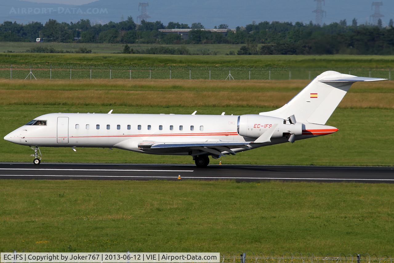 EC-IFS, 2001 Bombardier BD-700-1A10 Global Express C/N 9089, Private