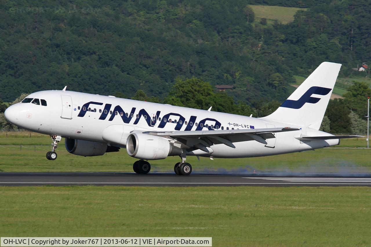 OH-LVC, 2000 Airbus A319-112 C/N 1309, Finnair