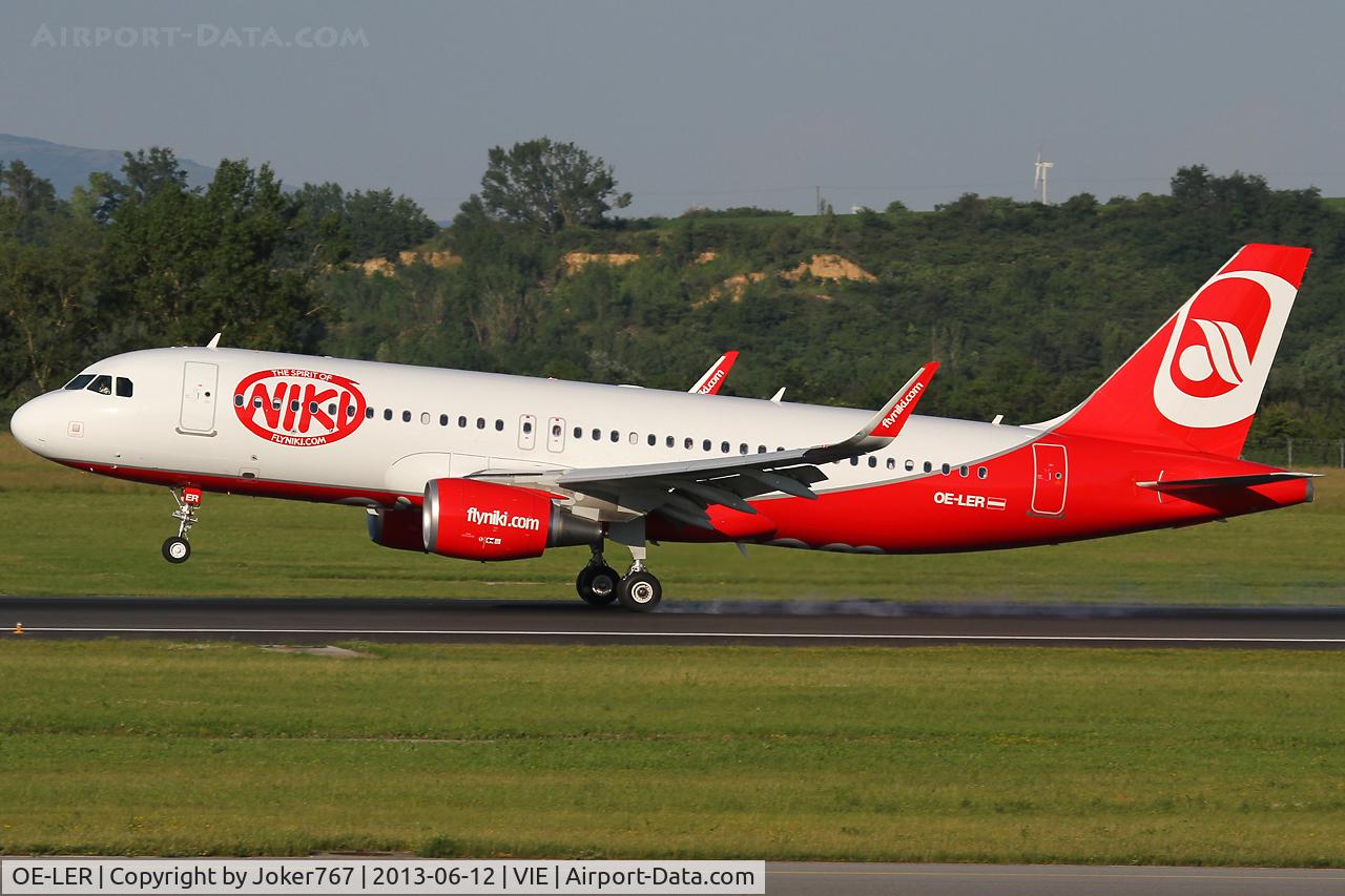 OE-LER, 2013 Airbus A320-214 C/N 5522, Air Berlin (NIKI)