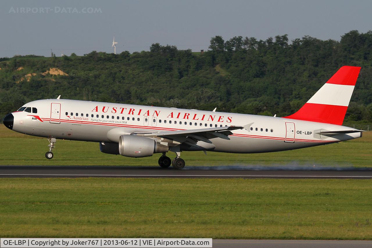 OE-LBP, 1998 Airbus A320-214 C/N 797, Austrian Airlines