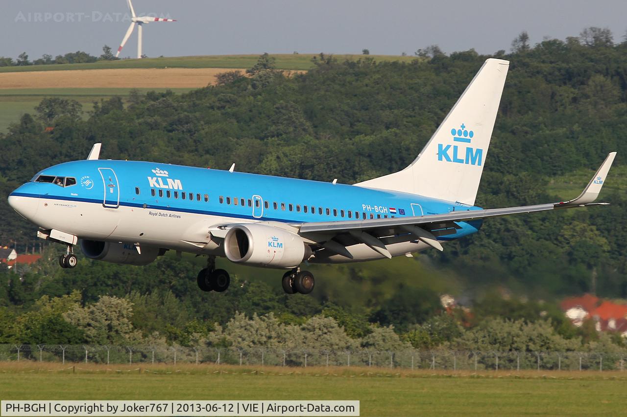 PH-BGH, 2009 Boeing 737-7K2 C/N 38053, KLM - Royal Dutch Airlines