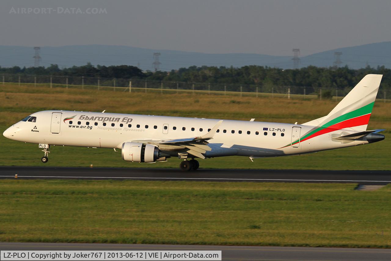LZ-PLO, 2012 Embraer 190AR (ERJ-190-100IGW) C/N 19000584, Bulgaria Air