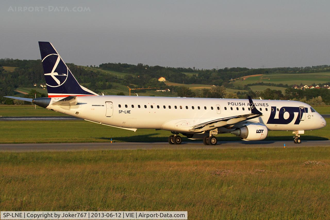 SP-LNE, 2012 Embraer 195LR (ERJ-190-200LR) C/N 19000583, LOT - Polish Airlines