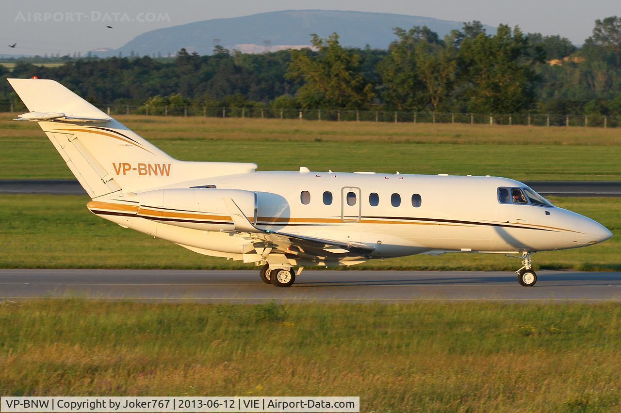 VP-BNW, 2007 Hawker Beechcraft Hawker 850XP C/N 258855, Private