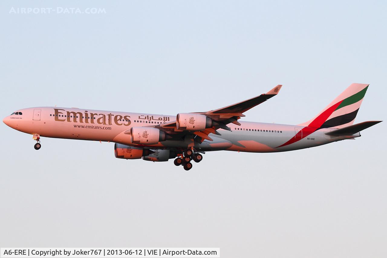 A6-ERE, 2004 Airbus A340-541 C/N 572, Emirates