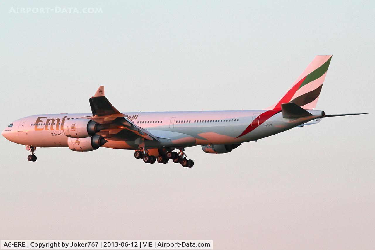 A6-ERE, 2004 Airbus A340-541 C/N 572, Emirates