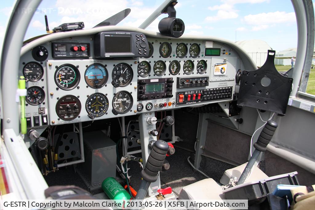 G-ESTR, 2003 Vans RV-6 C/N PFA 181A-13638, Vans RV-6, Fishburn Airfield, May 2013.