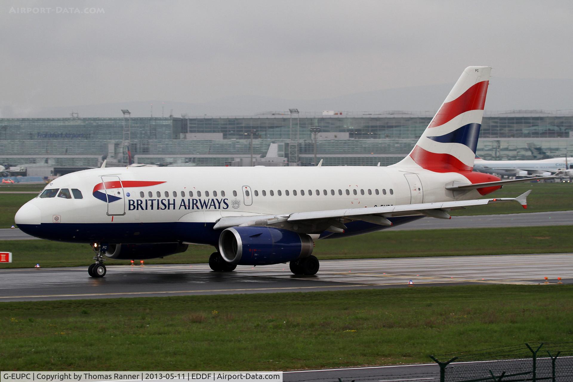 G-EUPC, 1999 Airbus A319-131 C/N 1118, British Airways Airbus A319