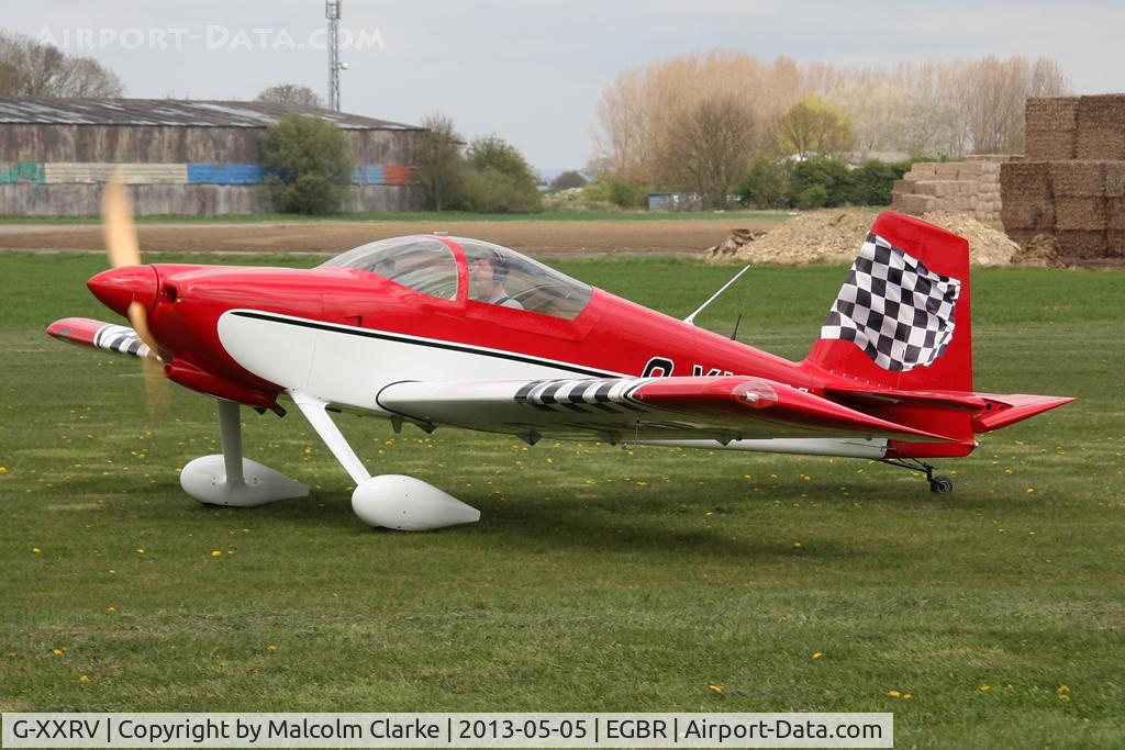 G-XXRV, 2008 Vans RV-9 C/N 90645, Vans RV-9 at The Real Aeroplane Club's May-hem Fly-In, Breighton Airfield, May 2013.