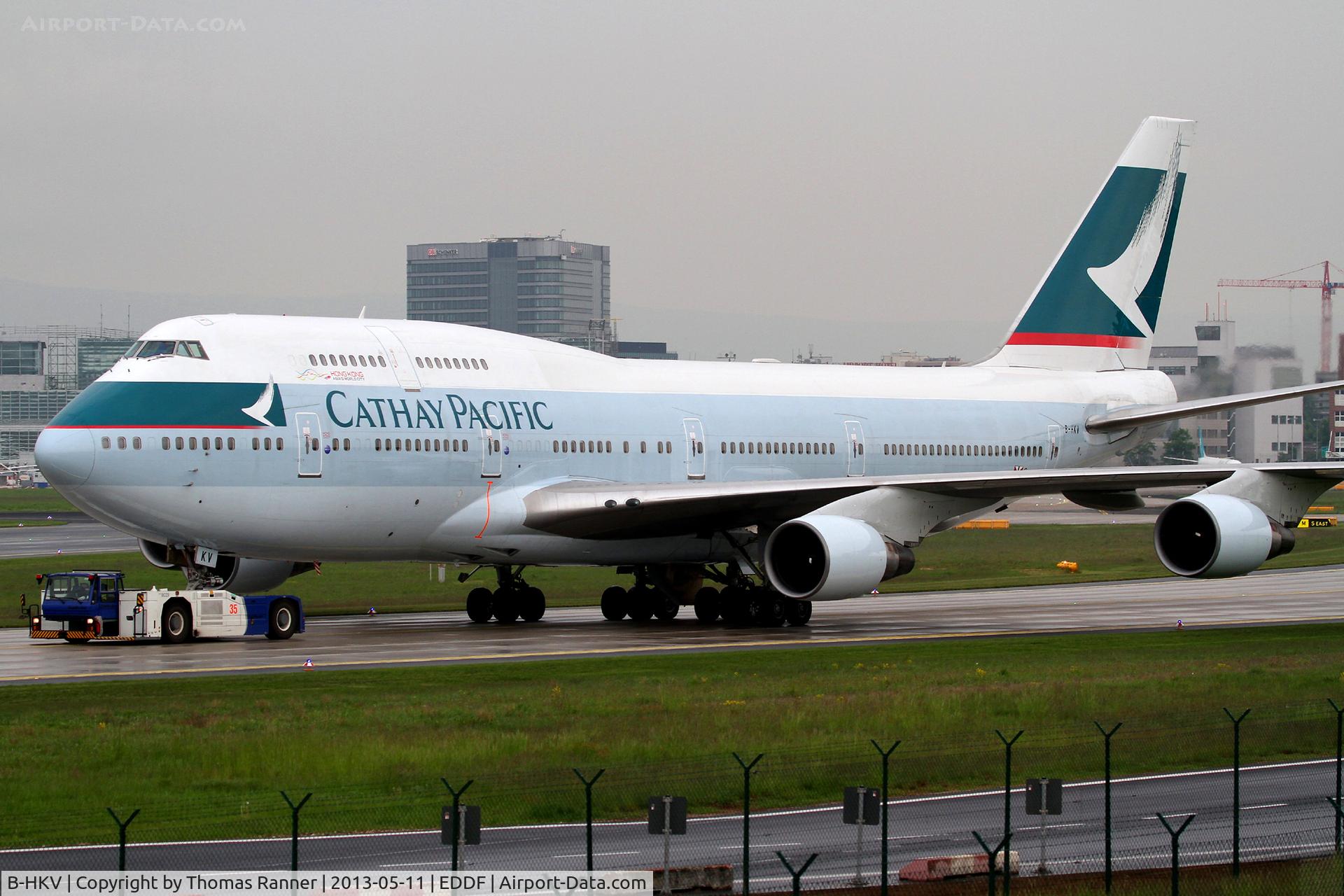 B-HKV, Boeing 747-412 C/N 26552, Cathay Pacific Boeing 747