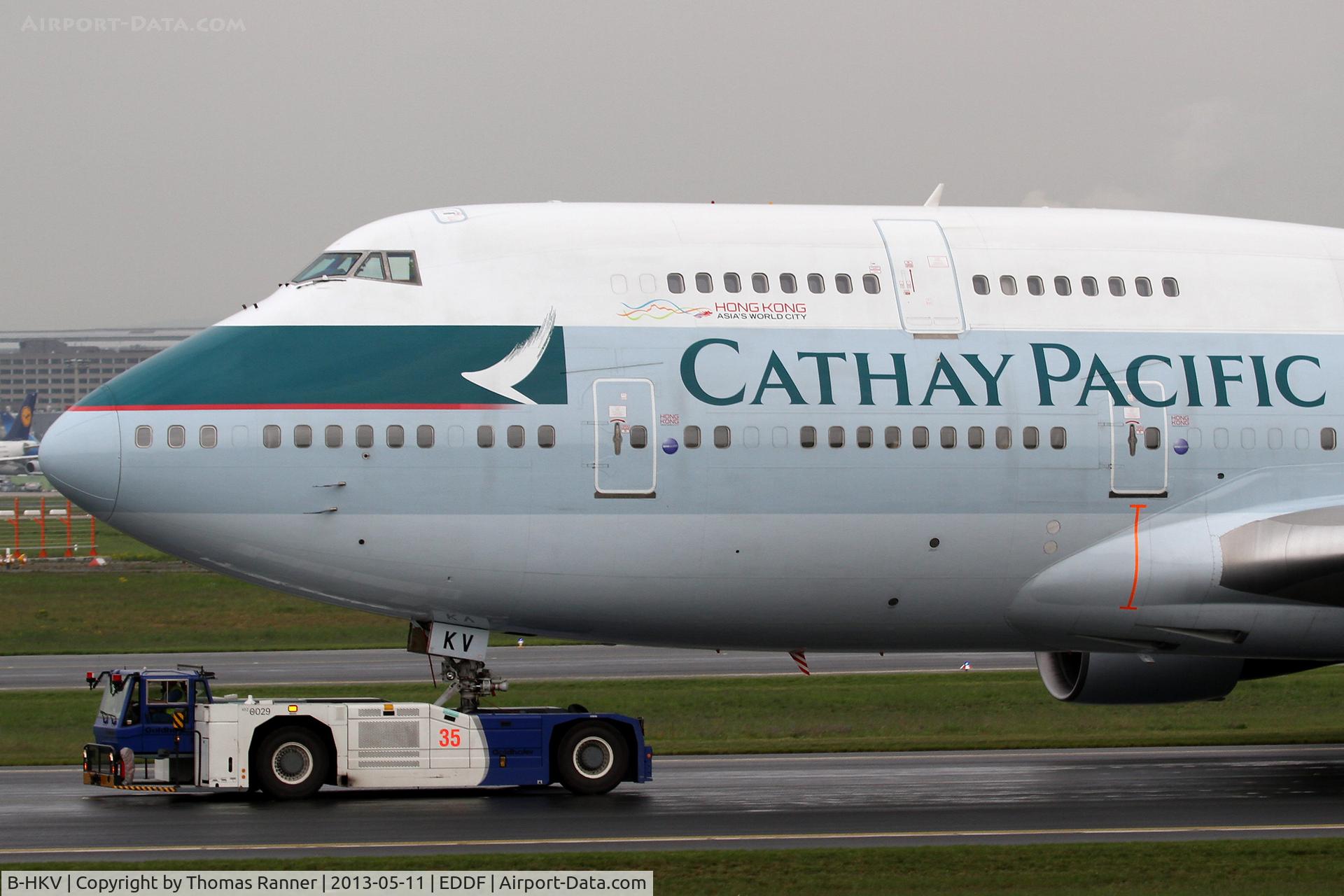 B-HKV, Boeing 747-412 C/N 26552, Cathay Pacific Boeing 747