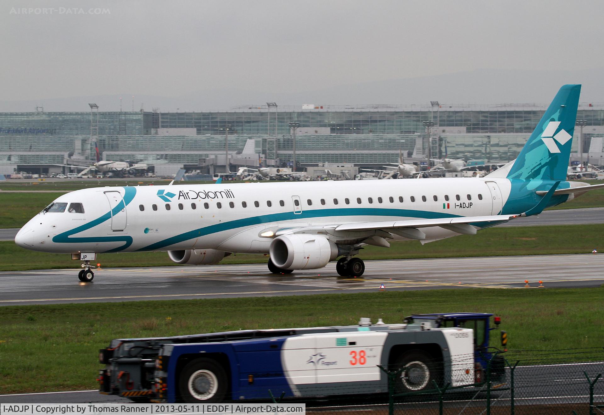 I-ADJP, 2012 Embraer 195LR (ERJ-190-200LR) C/N 19000578, Air Dolomiti Embraer 190