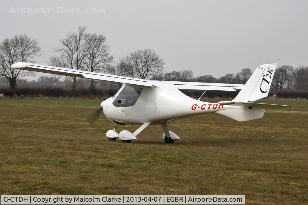 G-CTDH, 2003 Flight Design CT2K C/N 7939, Flight Design CT2K at The Real Aeroplane Club's Spring Fly-In, Breighton Airfield, April 2013.