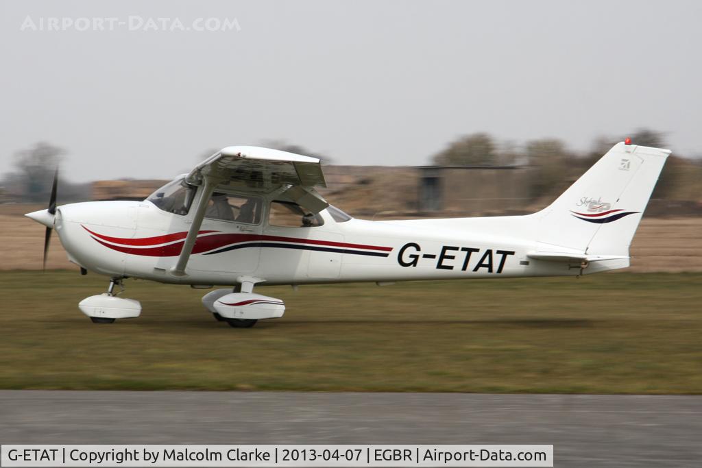 G-ETAT, 2000 Cessna 172S Skyhawk SP C/N 172S8674, Cessna 172S Skyhawk at The Real Aeroplane Club's Spring Fly-In, Breighton Airfield, April 2013.