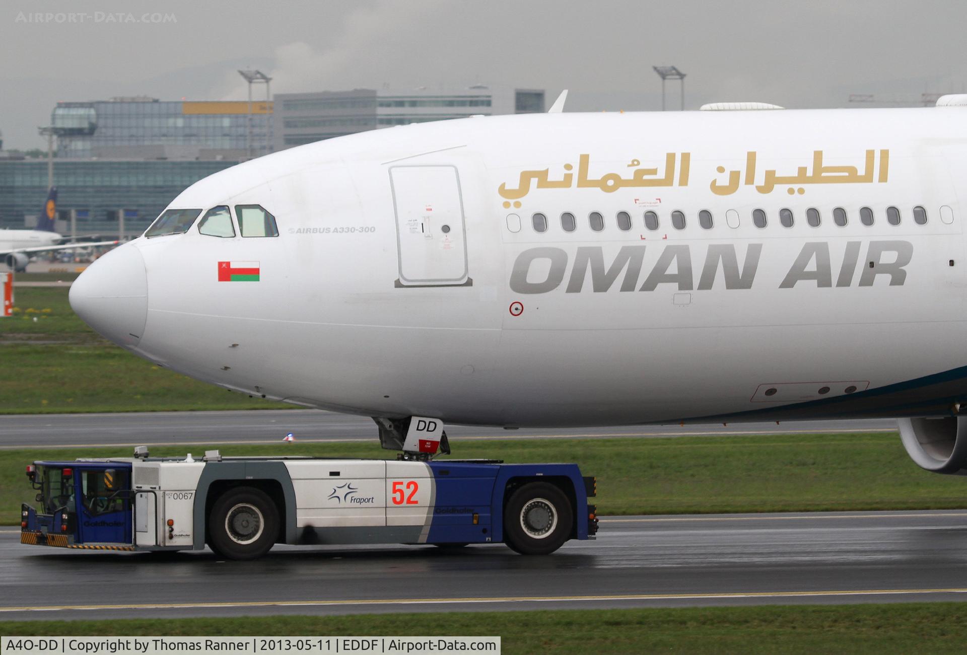 A4O-DD, 2009 Airbus A330-343X C/N 1063, Oman Air Airbus A330