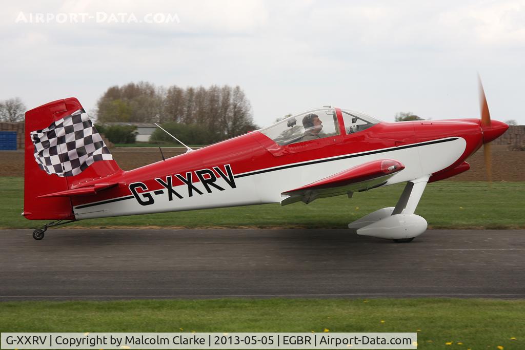 G-XXRV, 2008 Vans RV-9 C/N 90645, Vans RV-9 at The Real Aeroplane Club's May-hem Fly-In, Breighton Airfield, May 2013.