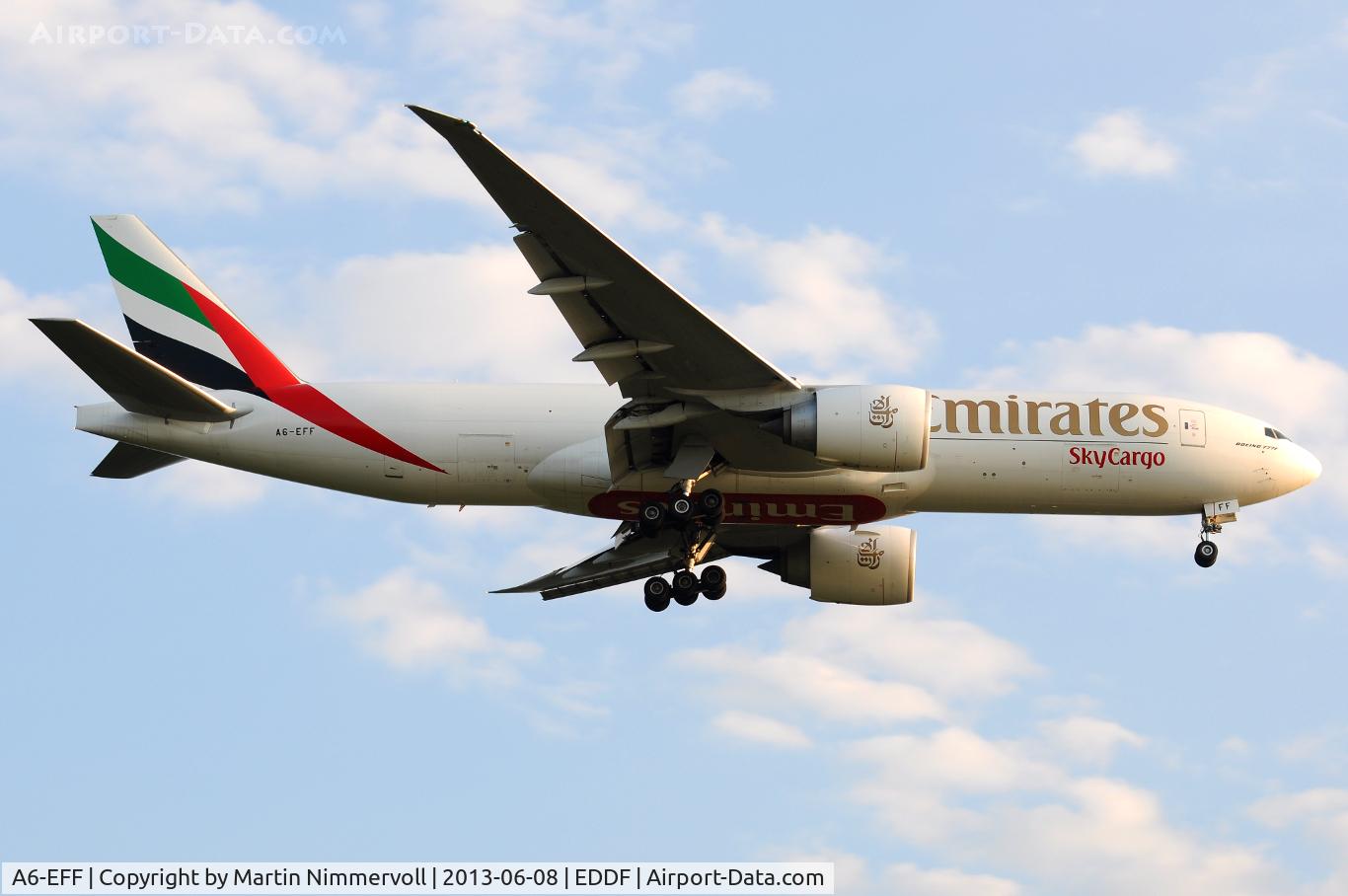 A6-EFF, 2011 Boeing 777-F1H C/N 35612, Emirates Sky Cargo